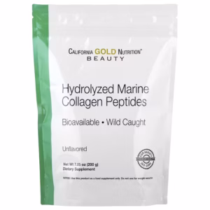 California Gold Nutrition, Hydrolyzed Marine Collagen Peptides, Unflavored, 7.05 oz (200 g) California Gold Nutrition, Hydrolyzed Marine Collagen Peptides, Unflavored, 7.05 oz (200 g)