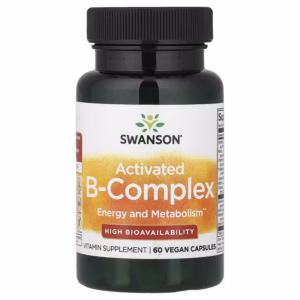 Swanson Vitamins, Activated B-Complex, 60 Vegan Capsules